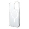 Чехол Guess 4G Hard для iPhone 14 Pro, черный/золотой (MagSafe)