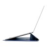 Uniq для ноутбуков 14" чехол Oslo PU leather Magnetic Laptop sleeve/foldable stand Abyss Blue