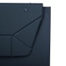 Uniq для ноутбуков 14" чехол Oslo PU leather Magnetic Laptop sleeve/foldable stand Abyss Blue