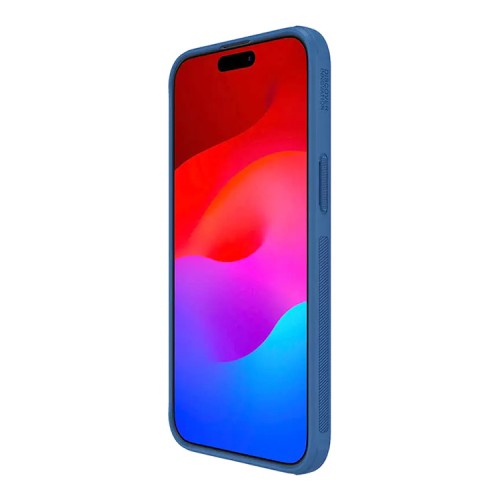 Nillkin для iPhone 15 Pro Max чехол Frosted Shield Pro Blue