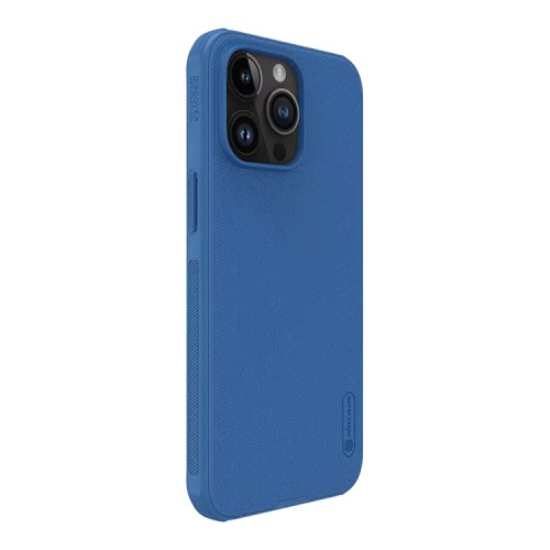 Nillkin для iPhone 15 Pro Max чехол Frosted Shield Pro Blue