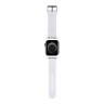 Karl Lagerfeld для Apple Watch 42-41-40 mm ремешок 3D Rubber NFT Karl & Choupette heads White