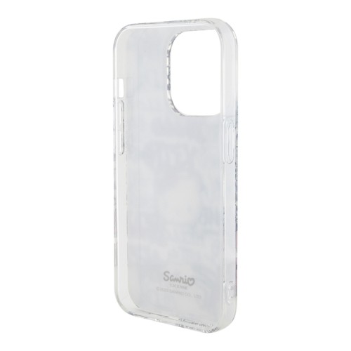 Hello Kitty для iPhone 15 Pro Max чехол PC/TPU Graffiti Tags Hard White