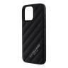 U.S. Polo для iPhone 15 Pro Max чехол PU Quilted with Classic logo Hard Black