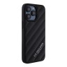 U.S. Polo для iPhone 15 Pro Max чехол PU Quilted with Classic logo Hard Black
