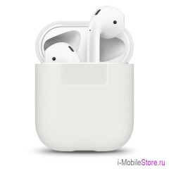 Чехол Elago Silicone case для AirPods 1/2, прозрачный