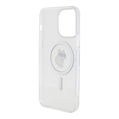 Lagerfeld для iPhone 14 Pro чехол PC/TPU NFT Choupette Hard Transparent (MagSafe)