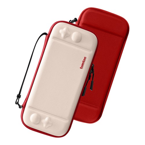 Tomtoc Gaming для Nintendo Switch & OLED чехол FancyCase-G05 NS Slim Case Red White