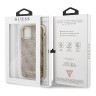 Чехол Guess 4G Collection Hard для iPhone 11 Pro, коричневый
