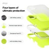 Elago для iPhone 16 чехол Soft silicone (Liquid) Neon Yellow