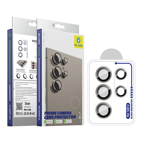 BlueO стекло для Galaxy S25 Ultra, Camera lens Armor metal 5 шт. Natural Titanium