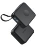 Energea АКБ MagPac MINI Plus, 10000W Magnetic wireless 15W +С 20W +2 C cables and Display Black