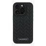 Karl Lagerfeld для iPhone 16 Pro Max чехол PU Quilted Braid pattern Hard Black