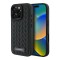 Karl Lagerfeld для iPhone 16 Pro Max чехол PU Quilted Braid pattern Hard Black