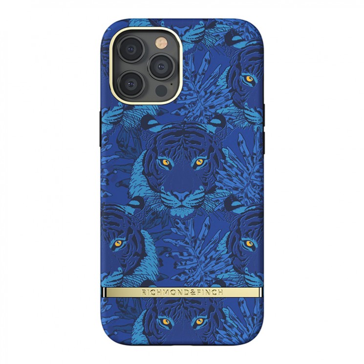 Чехол Richmond & Finch Freedom Blue Tiger для iPhone 12 | 12 Pro