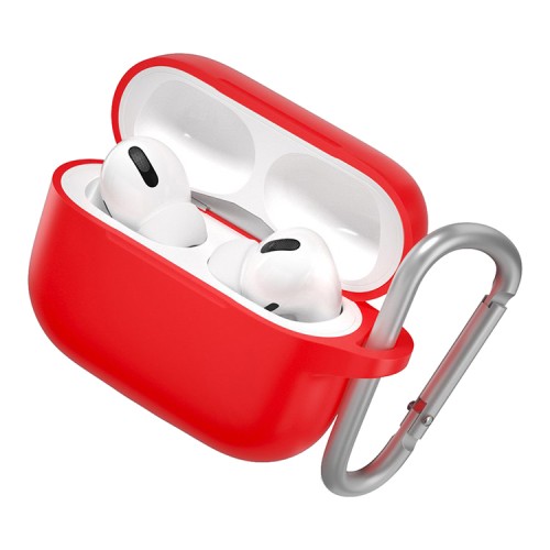 Чехол BlueO Soft silicone для AirPods Pro, красный