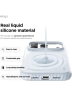 Elago для iPhone 17 Pro чехол Magnetic Ridge Silicone Light Blue (MagSafe)