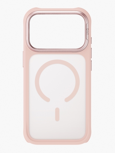 Uniq для iPhone 17 Pro чехол Veren Pink Haze (MagSafe)