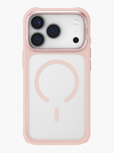 Uniq для iPhone 17 Pro чехол Veren Pink Haze (MagSafe)
