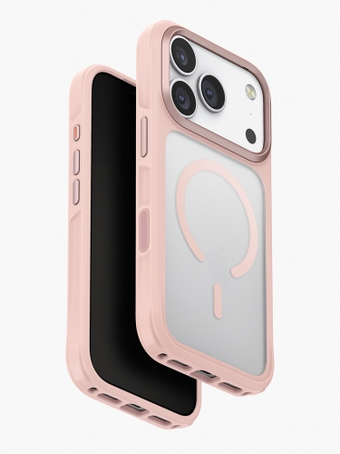 Uniq для iPhone 17 Pro чехол Veren Pink Haze (MagSafe)