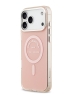 Karl Lagerfeld для iPhone 17 Pro Max чехол IML RSG logo Metal camera Hard Pink (MagSafe)