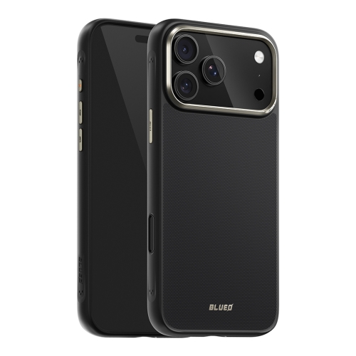 BlueO чехол для iPhone 17 Pro, 600D Armor Aramid fiber (Kevlar) Black (MagSafe)