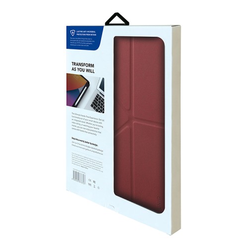 Чехол Uniq Transforma Rigor для iPad Pro 11 (2020/21) с отсеком для стилуса, красный