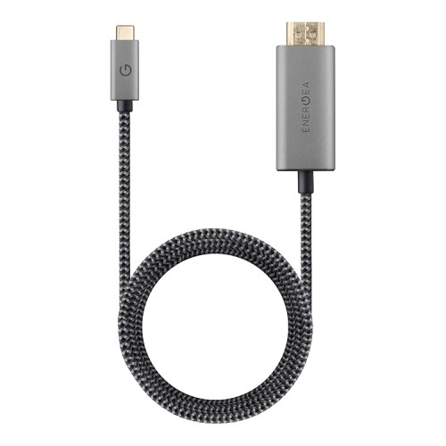 Кабель EnergEA FibraTough USB-C to HDMI 4K@60Hz, 2 метра