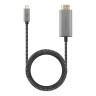 Кабель EnergEA FibraTough USB-C to HDMI 4K@60Hz, 2 метра