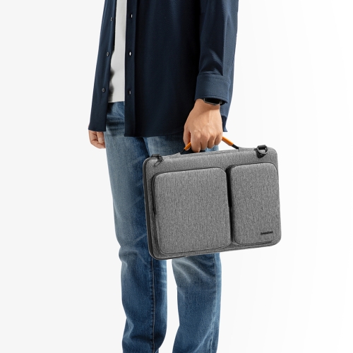 Tomtoc Laptop сумка Defender-A42 Laptop Shoulder Briefcase 16" (Win) Gray