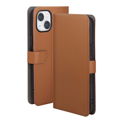 Чехол Uniq Journa Heritage для iPhone 14, коричневый