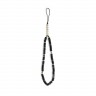 Шнурок на кисть Guess Heishi Beads (25 см), черный