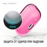 Чехол Elago Clear Hang case для AirPods Pro 2, Neon Hot Pink
