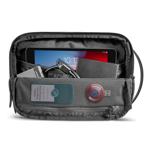 Tomtoc Travel сумка для планшетов Explorer-T11 Accessories Pouch 8.3"/2L Black