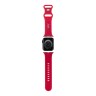 Hello Kitty для Apple Watch 42-41-40 mm ремешок Liquid silicone Kitty Head Red