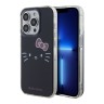 Hello Kitty для iPhone 15 Pro Max чехол PC/TPU Kitty Face Hard Black