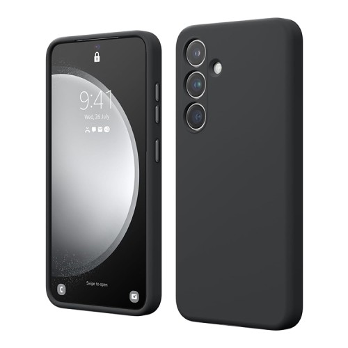 Elago для Galaxy S24+ чехол Soft silicone (Liquid) Black