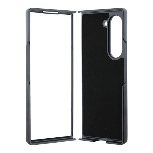 Guess для Galaxy Z Fold 6 чехол PU кожа 4G Big metal logo Black