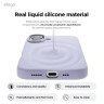 Elago для iPhone 16 чехол Soft silicone (Liquid) Purple