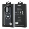 Aston Martin для iPhone 16 Pro Max чехол Real Carbon Counter Design Hard Black (MagSafe)