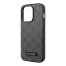 (Уценка) Чехол Karl Lagerfeld PU-кожа Saffiano Monogram w Metal logo для iPhone 14 Pro Max