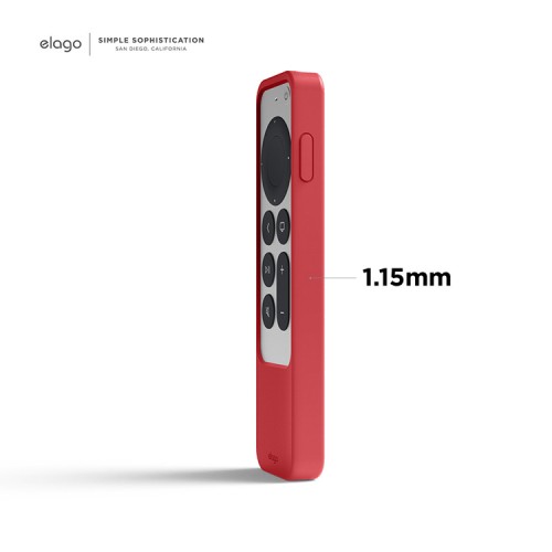 Чехол Elago R2 Slim Case для пульта Apple TV (2021), красный