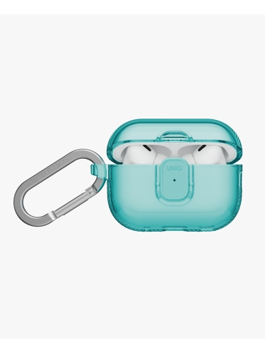 Uniq для Airpods Pro 3 чехол Glase PRO TPU Lock case Teal