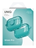 Uniq для Airpods Pro 3 чехол Glase PRO TPU Lock case Teal