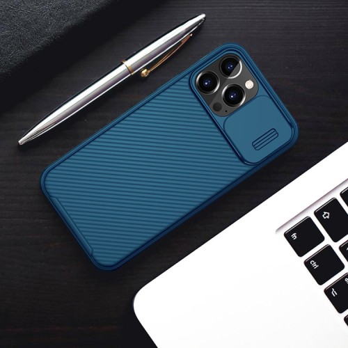 Чехол Nillkin CamShield Pro для iPhone 13 Pro, синий