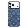 BlueO чехол для iPhone 17 Pro, Tactile Woven Air Aramid fiber (Kevlar)  Blue (MagSafe)