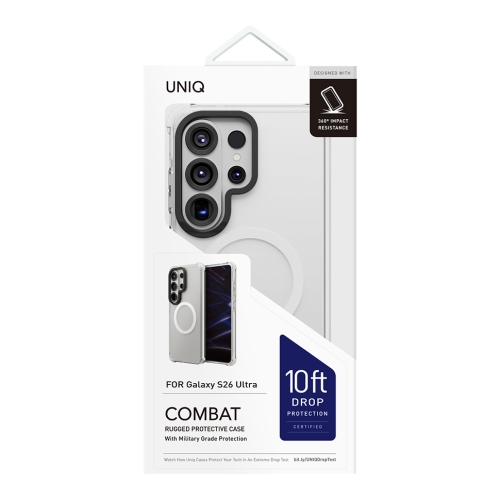 Uniq для Galaxy S26 Ultra чехол Combat Blanc White (MagSafe)