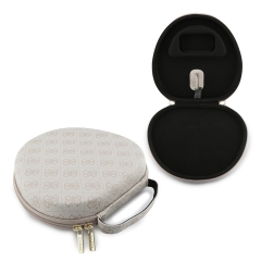 Guess чехол для накладных наушников Universal Carry Box for Headphones PU 4G with Handle Pink