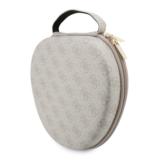 Guess чехол для накладных наушников Universal Carry Box for Headphones PU 4G with Handle Pink