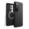Elago для Galaxy S26 Ultra чехол Magnetic PU Leather Black (MagSafe)